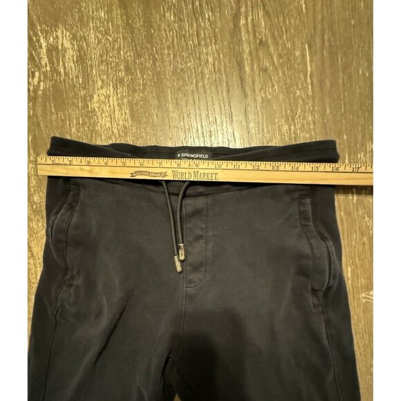 Springfield Urban Daily Men's Medium Jogger Zip Pockets Cotton Blend Black - Picture 3 of 9